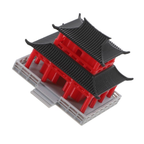 Mini hexagon pavilion statues - hexagon,