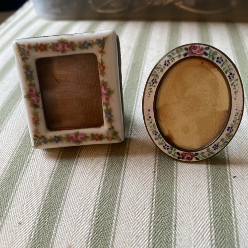 Antique miniature enamel