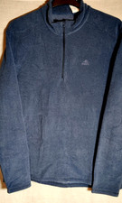 Mens size XL 1/2 zip lightweight fleece from Decathlon in airforce blue colour