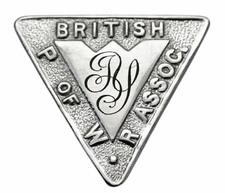 World War Two British Prisoner Of War Association Chrome Metal Brooch Badge