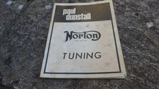 Paul Dunstall Tuning Norton Commando 750 Original Book Norvil Production racer