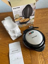 Salter EK2716 Dual Omelette Maker – Non-Stick Electric Cooker 750W Fast Breakfas