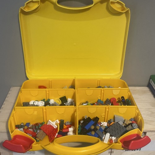 Lego yellow storage carry - yellow,