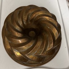 Antique Old Copper Metal Round