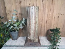 Large Vintage Reclaimed Carved