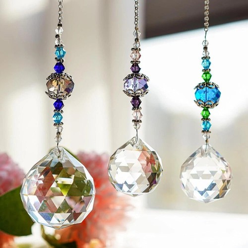 3pcs rainbow crystal bead - 3pcs,