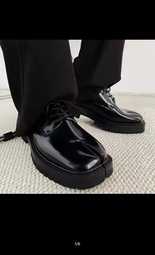 British style leather tabi - british,
