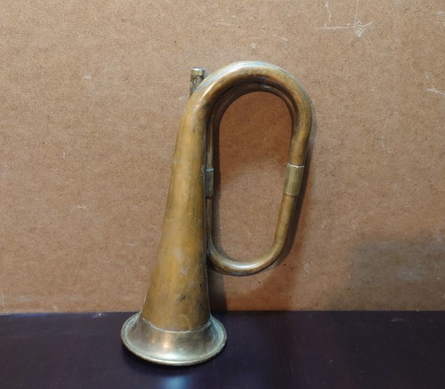 Old bugle horn - horn, lamp