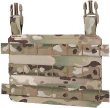 Tactical MOLLE Placard Front Flap Modular Vest Plate Carrier Airsoft Chest Rig