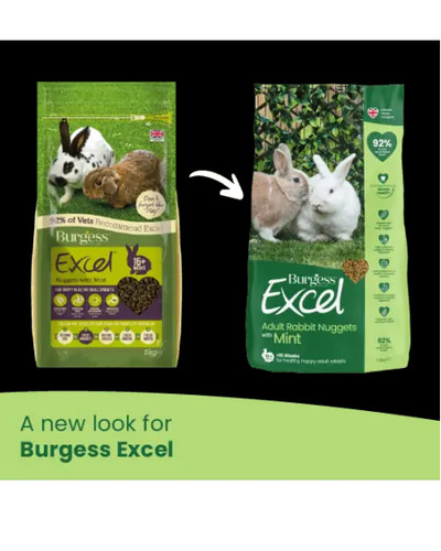 Burgess excel rabbit nuggets - burgess,