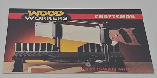 Vintage craftsman wood workers - vintage,
