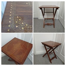 Vintage Folding Rose wood