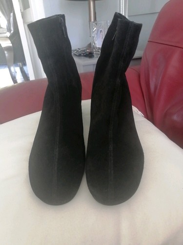 Topshop ladies black - black, suede