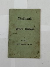 Reliant Regal original Drivers