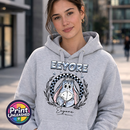 Printed hoodie classic eeyore - hoodie,