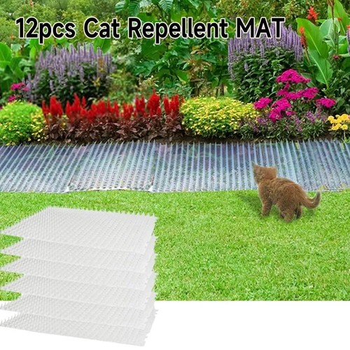 12pcs cat scat mat - mat, anti