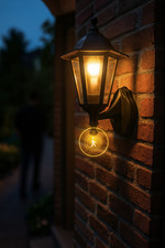 Outdoor Wall Light Lantern PIR