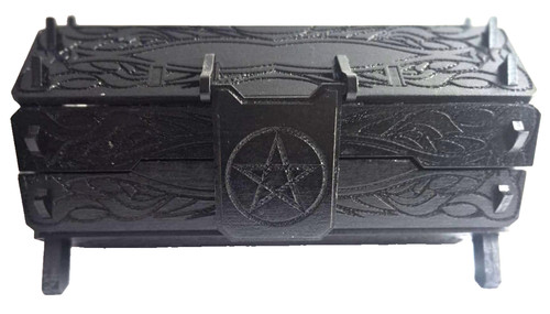 Black gothic lined vampire - gothic,