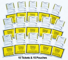 WARNING Realistic Fake joke Parking Tickets Prank OFFICIAL DESIGN Secret Santa