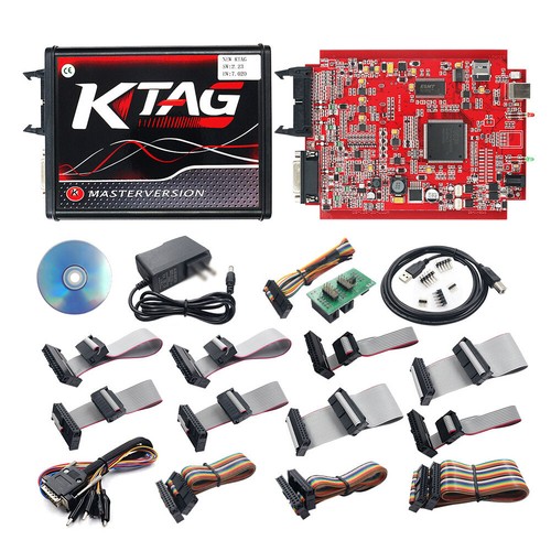Car red ktag - red,