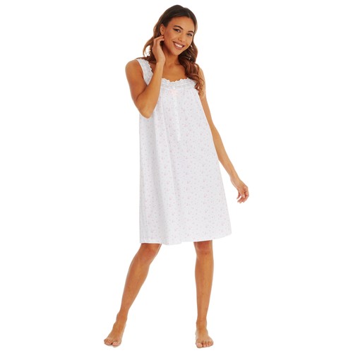 Ladies 100 cotton sleeveless - cotton,