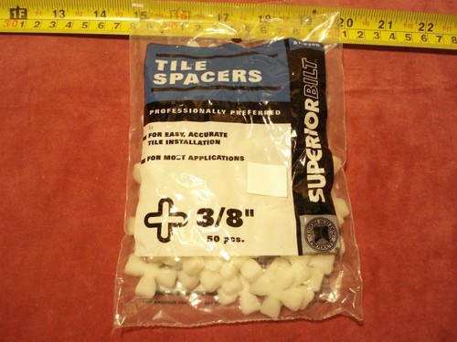 Tile spacers 8 - tile, 3/8"