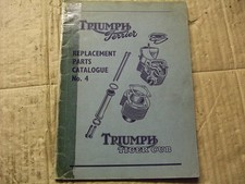 Triumph Tiger Cub Parts Book