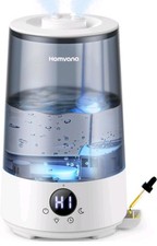 Homvana Humidifier for Bedroom, 3.6L Cool Mist for Large Room, 360° Rotatable 34