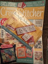 August 2025 Cross Stitcher Magazine And Kit