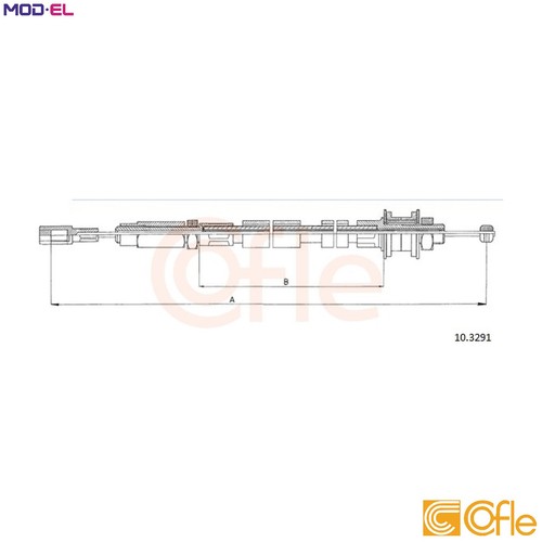 Cable pull clutch control - cable,