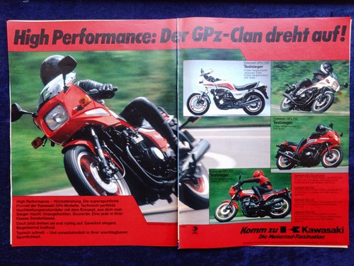 1984 kawasaki gpz - kawasaki, 550
