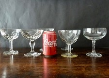 6x Antique  Vintage Petal Cut