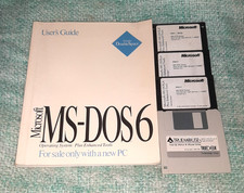 Vintage Microsoft MS-DOS 6