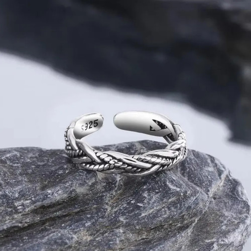 Adjustable celtic ring silver - celtic,