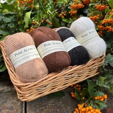 100% Alpaca Yarn - 4Ply wool