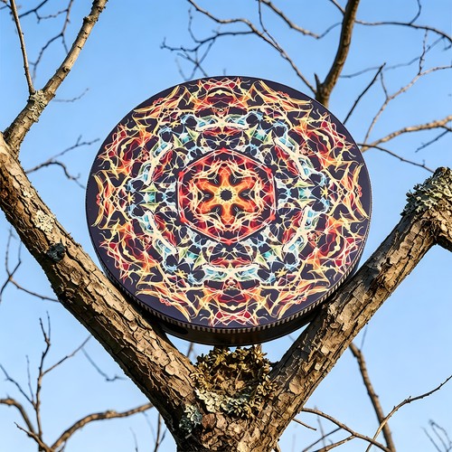 Handmade shamanic drum shaman - shamanic,