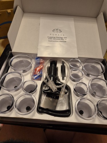 Cupping therapy set with - cupping,