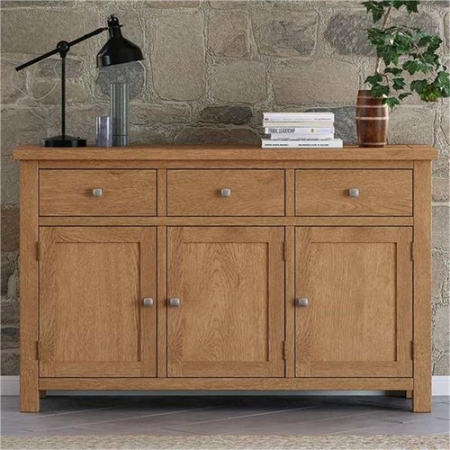 Oak large sideboard barton - oak,