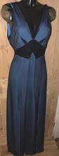 Midnight Blue Silk Sleeveless