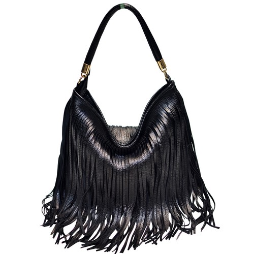 Women tassel hobo shoulder - women's,
