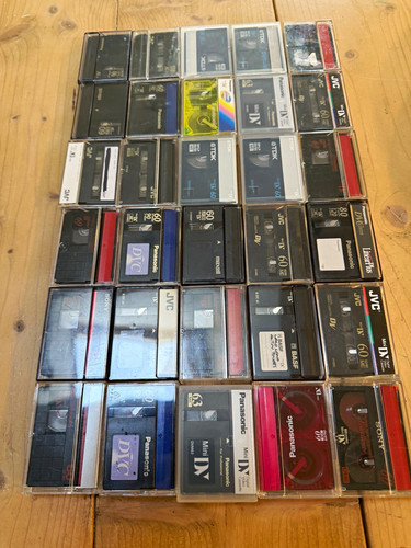 Job lot used minidv - job,