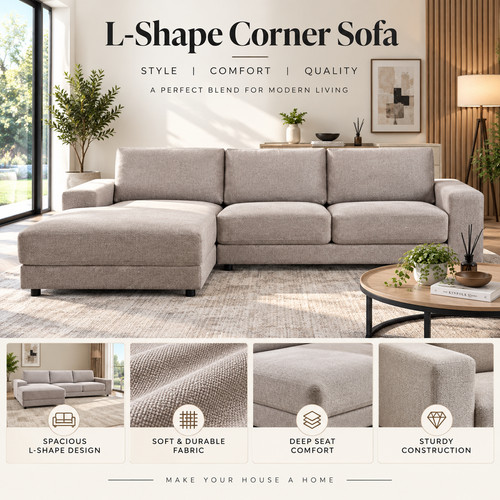 Shape corner sofa left hand - shape,