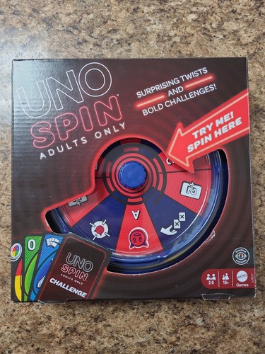 Uno spin adults only nib - uno,
