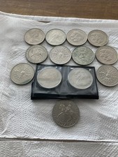 A Group Of 10 British Half Crowns