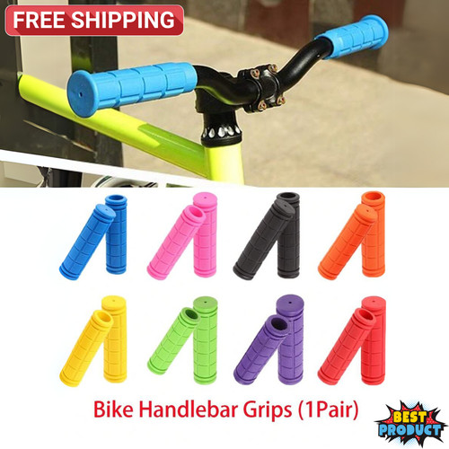 Soft bike handlebar grips - bike, hand