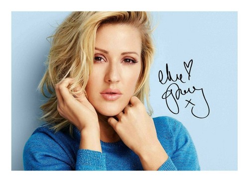 Ellie goulding autograph - ellie,