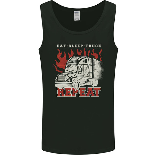 Lorry driver eat sleep truck - driver,
