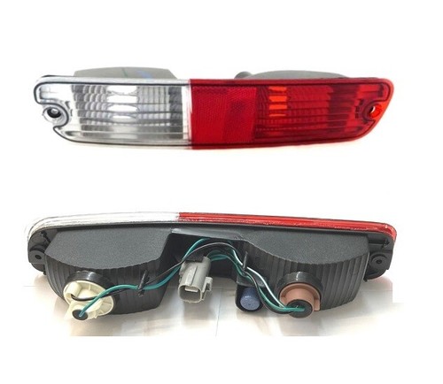Rear bumper lamp with - rear,