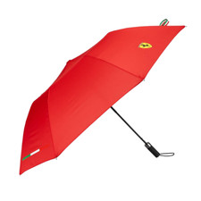 Ferrari F1 Compact Umbrella, Red, Scuderia Logo, Official Merchandise