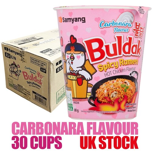 Samyang hot chicken carbonara - hot,